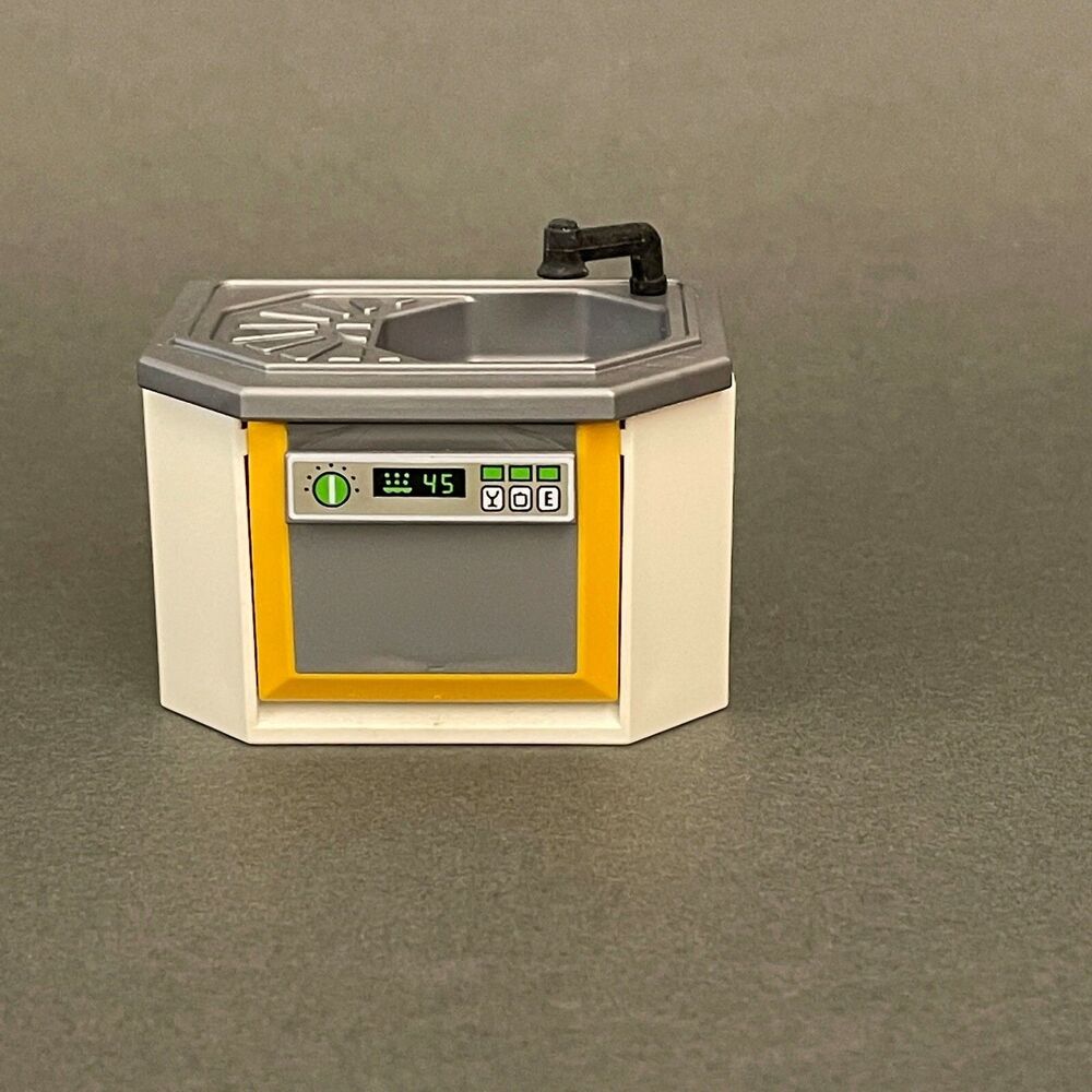 Playmobil Geobra 3968 Kitchen Sink Dishwasher Replacement Add-on‎ Parts Pieces